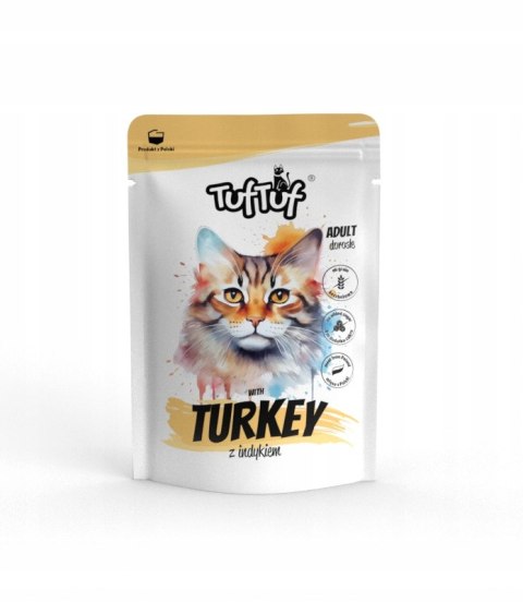 Mokra karma dla Kota Tuf Tuf mix smaków saszetka 20x100g Mokra karma dla Kota Tuf Tuf mix smaków saszetka 20x100g