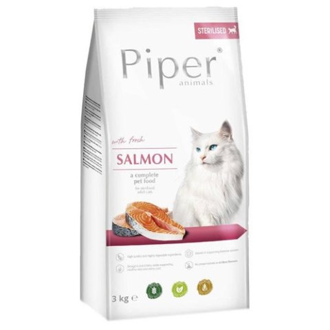 Piper Animals Dolina Noteci Łosoś Kot 3kg