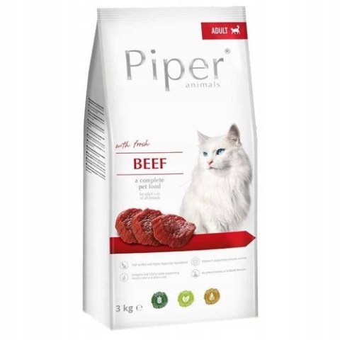 Piper Animals Dolina Noteci Wołowina Kot 3kg