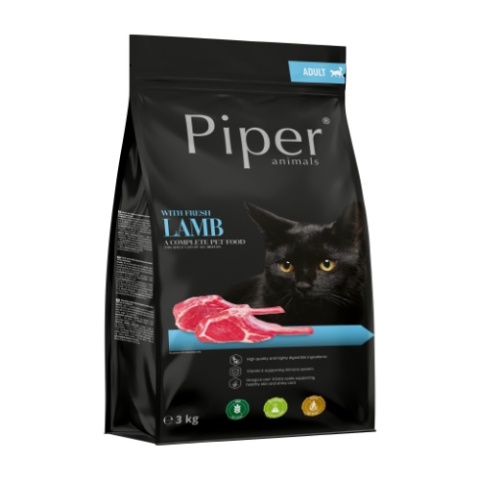 Sucha karma dla kota Piper jagnięcina 3kg Sucha karma dla kota Piper jagnięcina 3kg