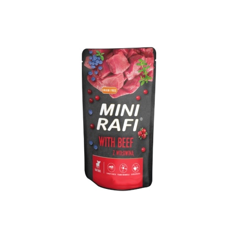 KARMA RAFI MINI SASZETKA MIX SMAKÓW 12x150G DLA PSA KARMA RAFI MINI SASZETKA MIX SMAKÓW 12x150G DLA PSA